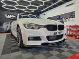 BMW 3 SERIES F30 F31 VARIS STYLE CARBON FIBRE FRONT LIP