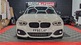 BMW 1 SERIES F20 F21 LCI GLOSS BLACK MOD FRONT LIP