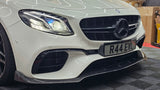 MERCEDES E63 E63S W213 BRABUS STYLE CARBON FIBRE FRONT LIP