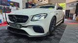 MERCEDES E63 E63S W213 BRABUS STYLE CARBON FIBRE FRONT LIP