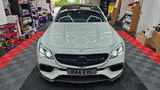 MERCEDES E63 E63S W213 BRABUS STYLE CARBON FIBRE FRONT LIP