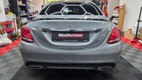 MERCEDES C CLASS W205 C63 STYLE GLOSS BLACK SPOILER