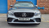 mercedes-c-class-w205-facelift-gtr-gloss-black-grille-with-cam-car