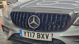 mercedes-e-class-w213-c238-gtr-panamericana-gloss-black-grille-close