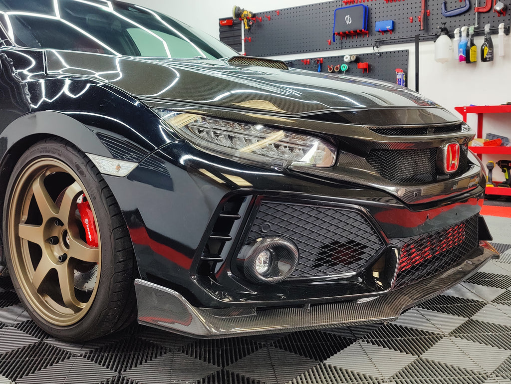 HONDA CIVIC TYPE R FK8 OEM STYLE CARBON FIBRE FRONT LIP – ModNations