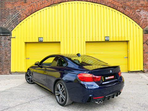 4 Series - F32 Coupe: Gloss Black Performance Style Spoiler 14-20